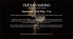 Desktop Screenshot of deadmen.co.uk
